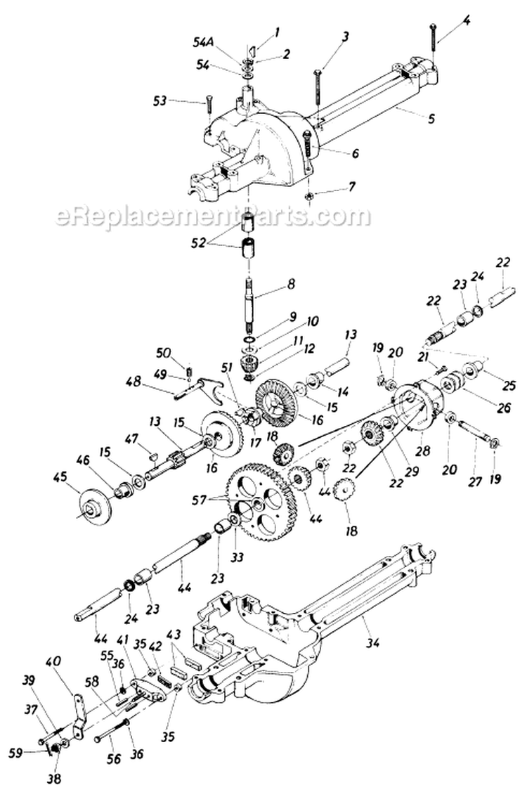 Page H Diagram and Parts List for 137-322-371 1987 MTD Lawn Tractor