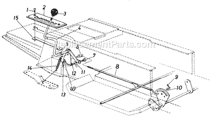 Page E Diagram and Parts List for 137-563-000 1987 MTD Lawn Tractor