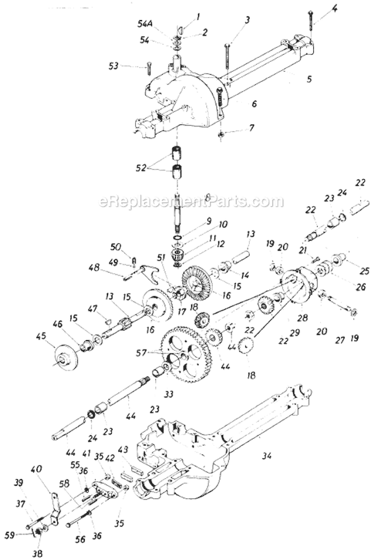 Page D Diagram and Parts List for 138-503-372 1988 MTD Lawn Tractor