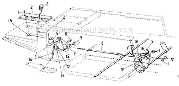 Page D Diagram and Parts List for 138-669-000 1988 MTD Lawn Tractor