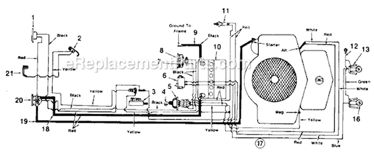 Page A Diagram and Parts List for 138-683-754 1988 -Style 3 MTD Lawn Tractor