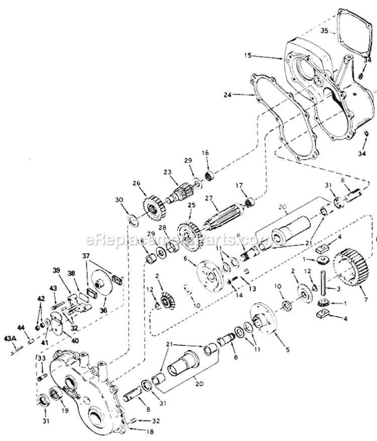 Page H Diagram and Parts List for 138-786-000 1988 MTD Lawn Tractor