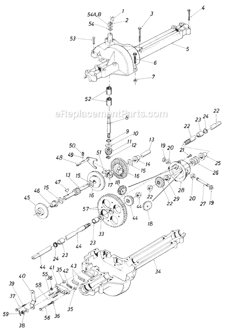 Page F Diagram and Parts List for 139-514-000 1989 MTD Lawn Tractor