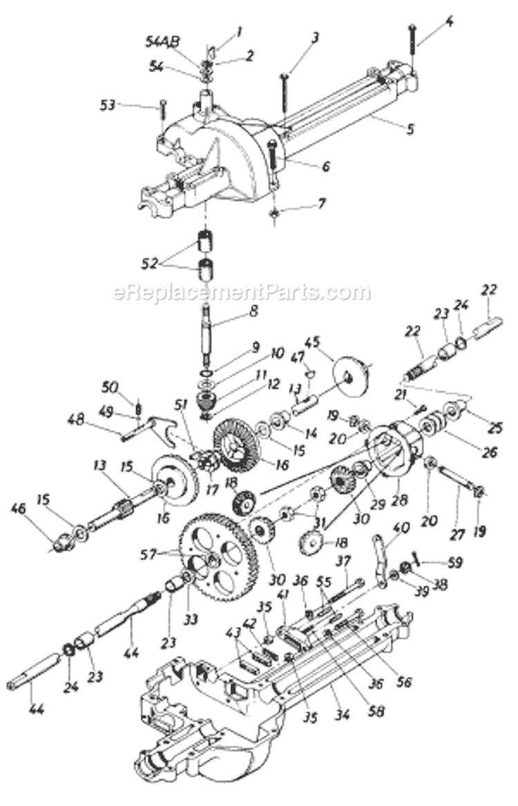 Page A Diagram and Parts List for 139-669-000 1989 MTD Lawn Tractor