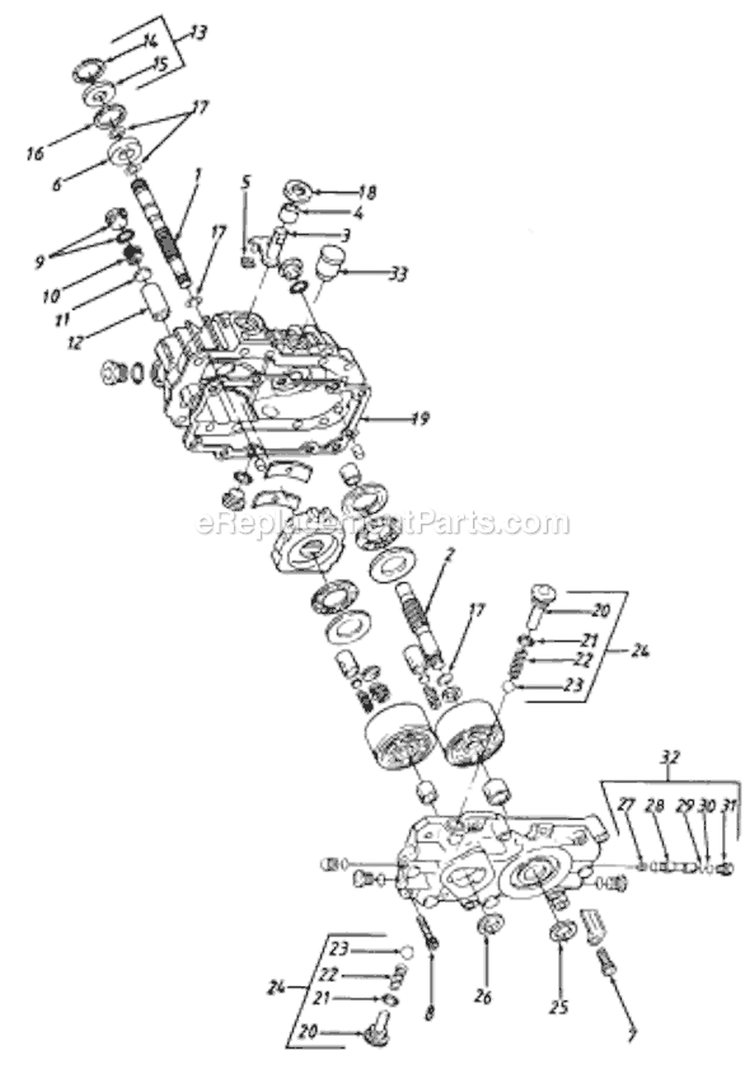 Page C Diagram and Parts List for 139-784-401 1989 MTD Lawn Tractor
