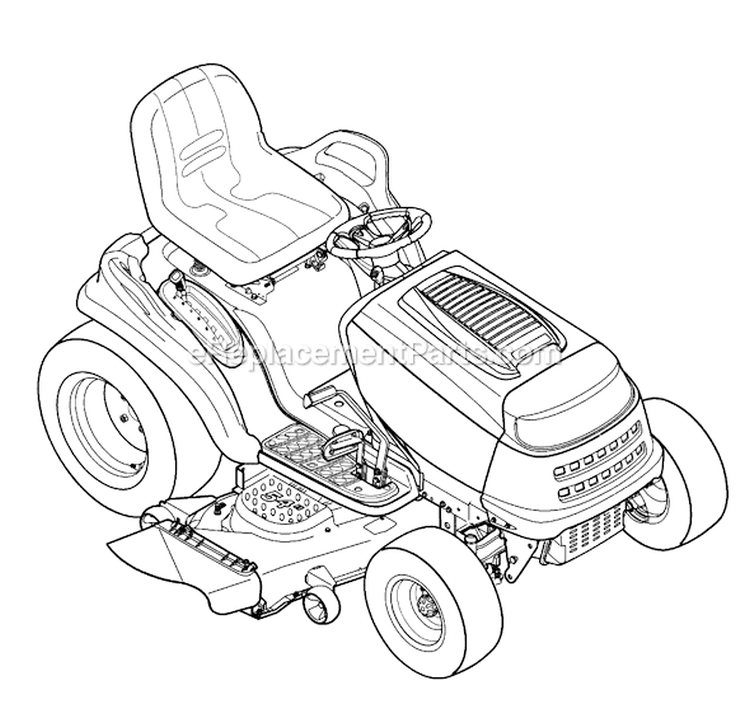 Page I Diagram and Parts List for 13AA625P307 2009 MTD Lawn Tractor