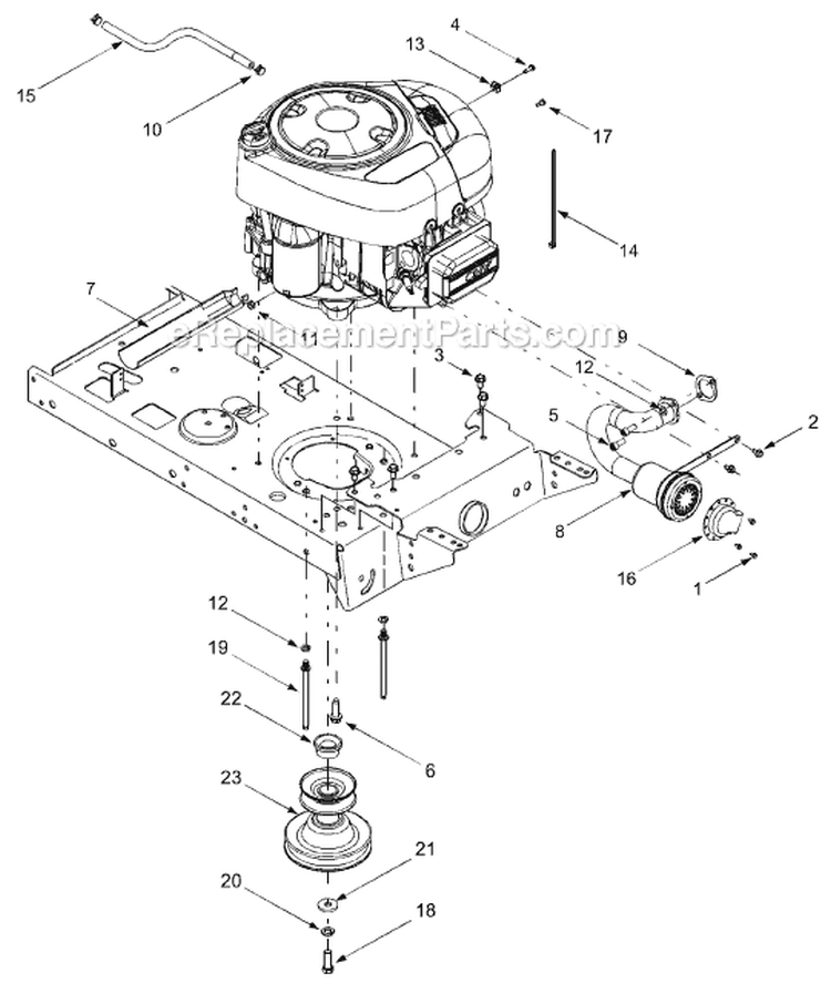 Page D Diagram and Parts List for 13AC650F700  MTD Lawn Tractor