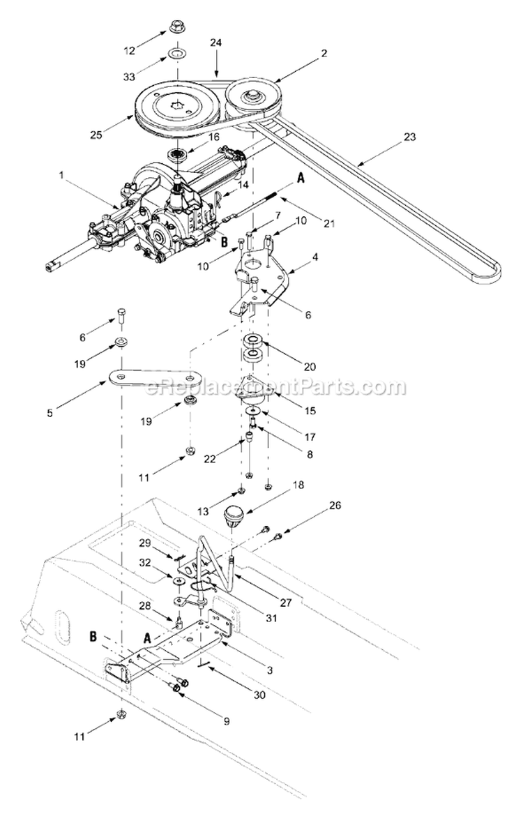 Page D Diagram and Parts List for 13AD688G300 2003 MTD Lawn Tractor