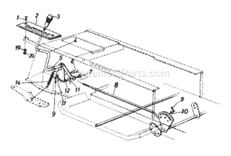 Page I Diagram and Parts List for 13AG675G033 1997 MTD Lawn Tractor