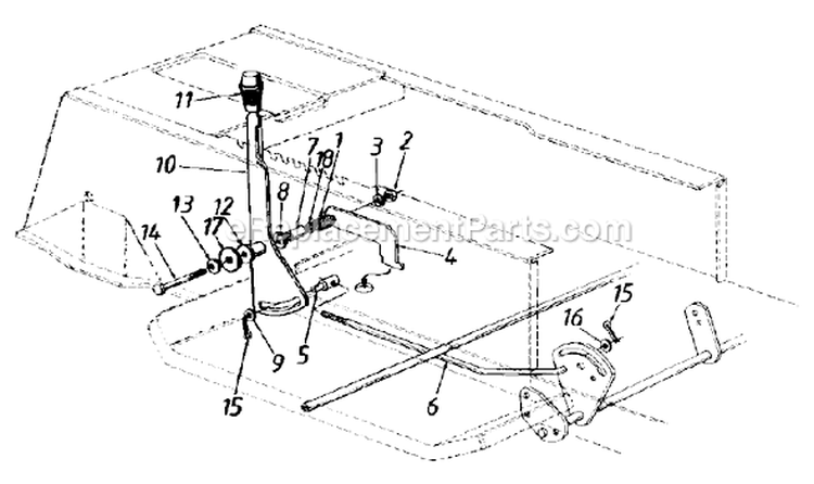 Page G Diagram and Parts List for 13AH660F371 1998 MTD Lawn Tractor