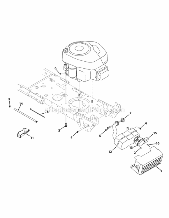 Engine_Accessories_Bands_Model_28 Diagram and Parts List for 13AJ771S004 2010 MTD Lawn Tractor