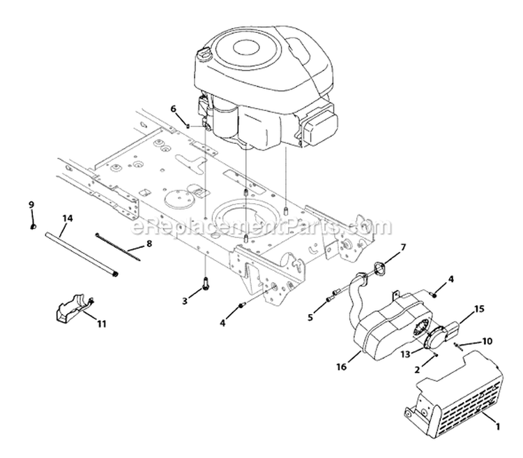 Page A Diagram and Parts List for 13AJ795G002 2009 MTD Lawn Tractor