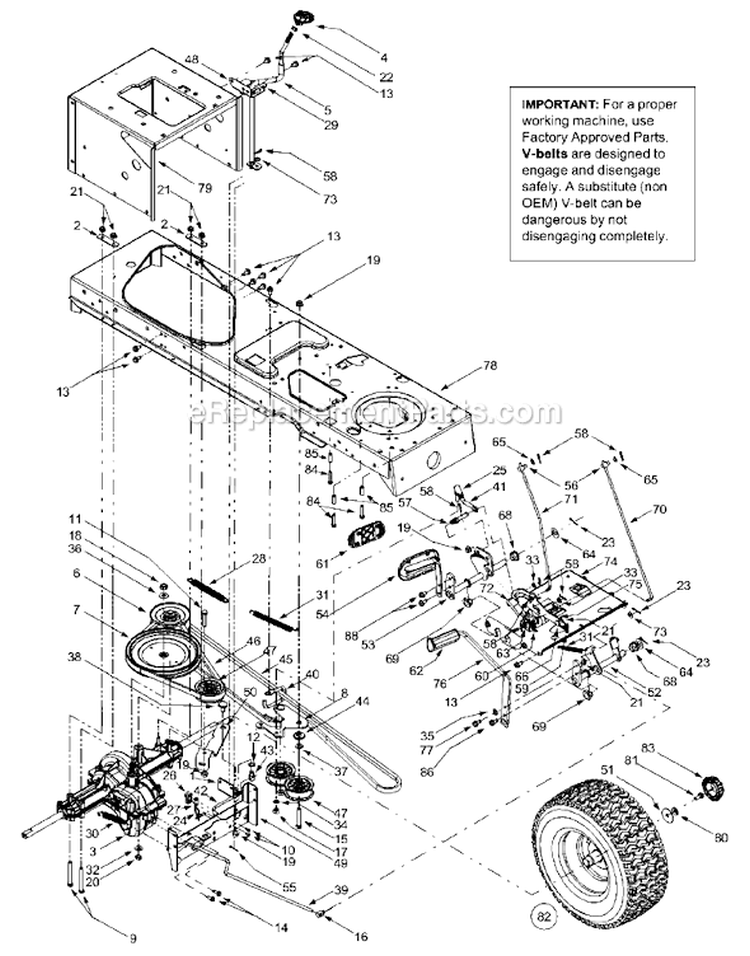 Page C Diagram and Parts List for 13AL608G000 2002 MTD Lawn Tractor
