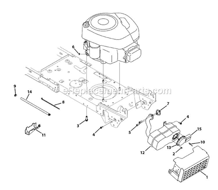 Page A Diagram and Parts List for 13AL771H105 2009 MTD Lawn Tractor