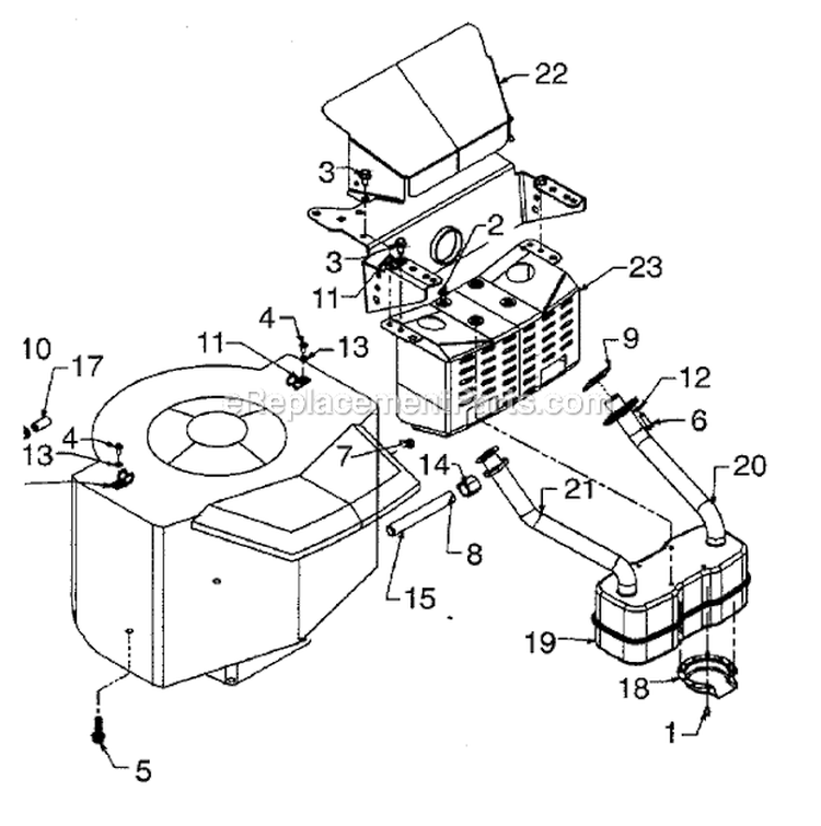 Page S Diagram and Parts List for 13AM672G352  MTD Lawn Tractor