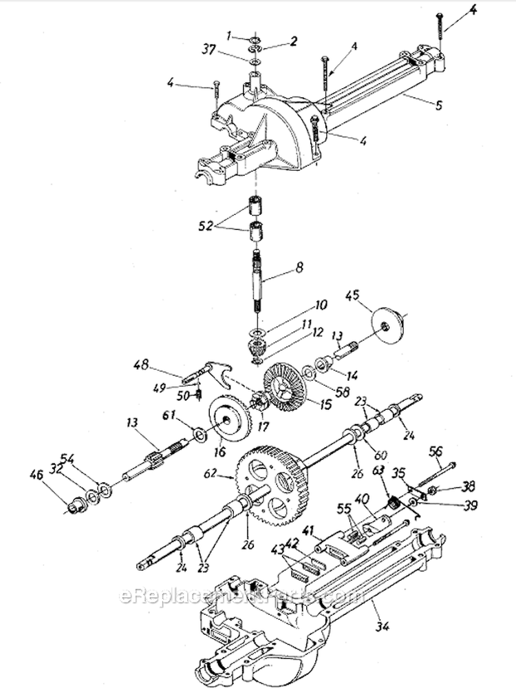 Page D Diagram and Parts List for 13AM672G352  MTD Lawn Tractor