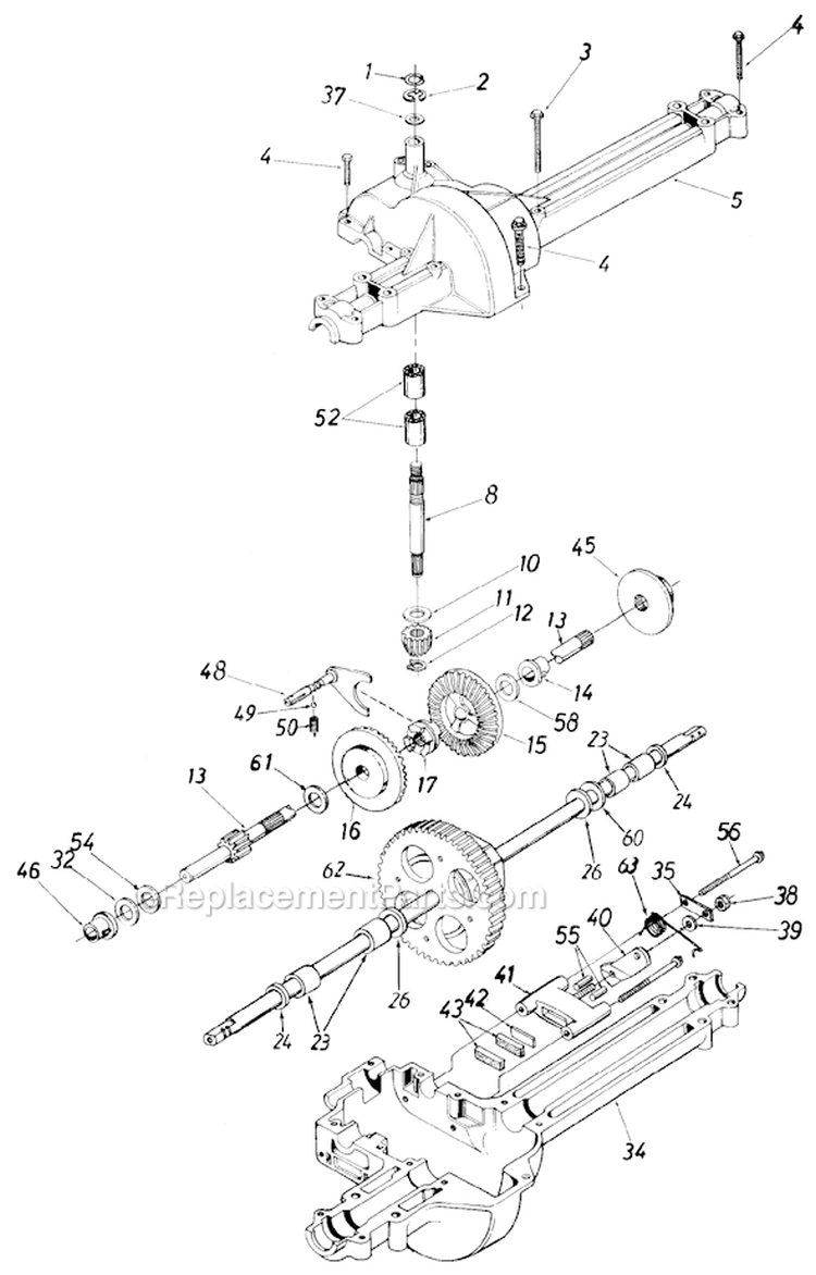 Page G Diagram and Parts List for 13AM673G033 1998 MTD Lawn Tractor