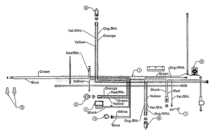 Page I Diagram and Parts List for 13AM673G033 2001 MTD Lawn Tractor