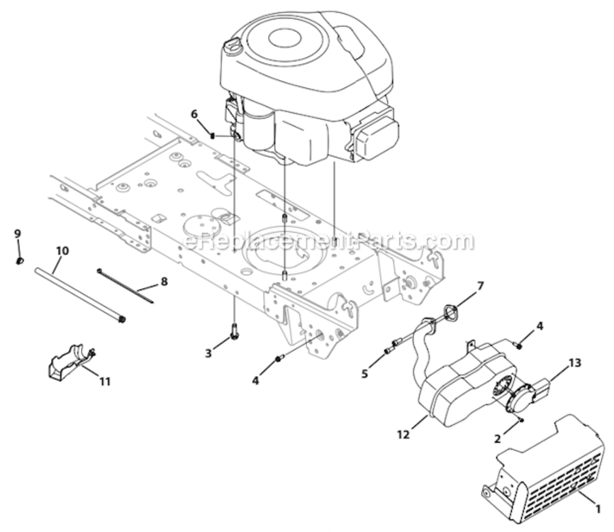 B_And_S_Model_28 Diagram and Parts List for 13AM77LS058  MTD Lawn Tractor