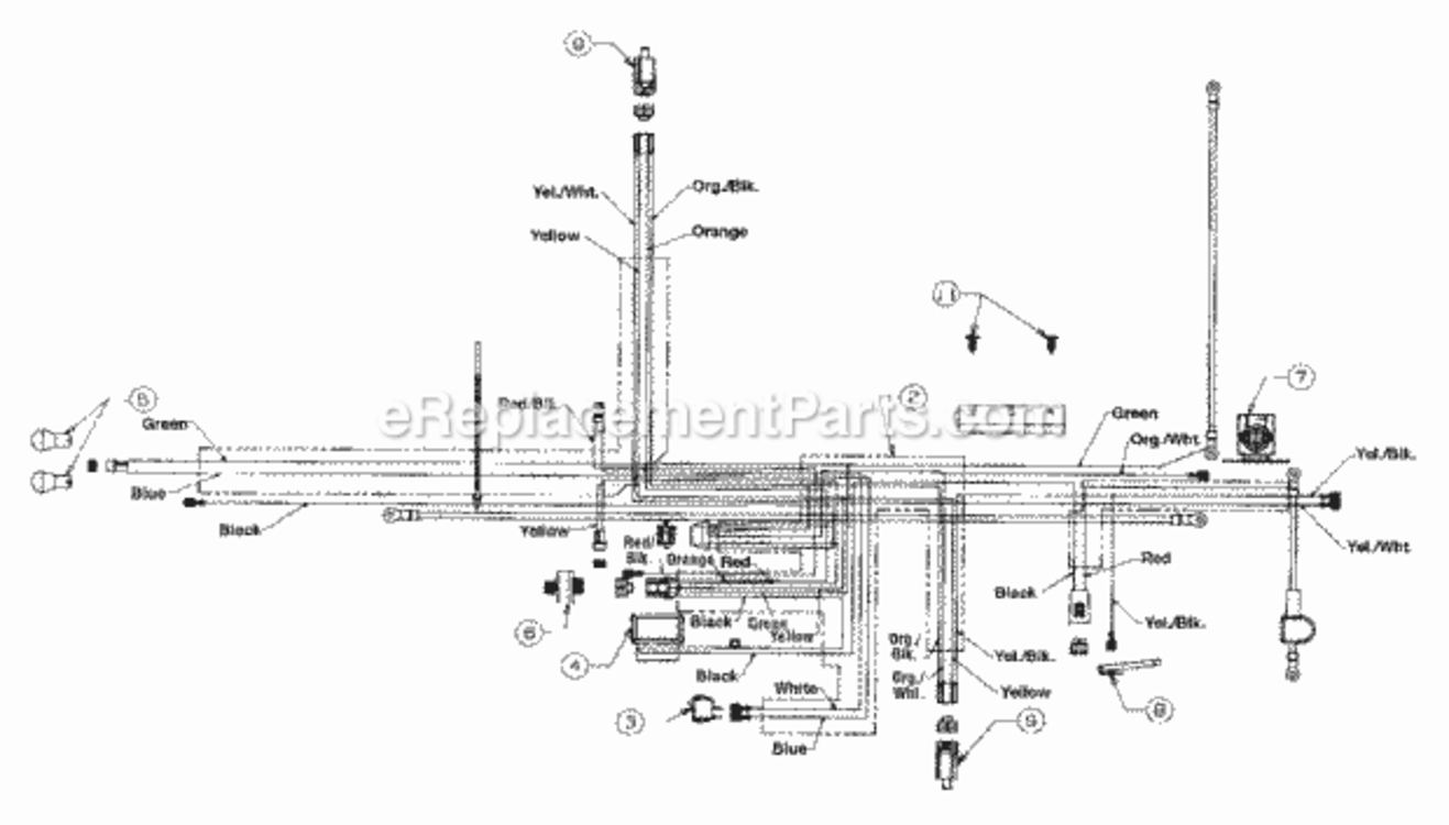 Electrical_Briggs_And_Stratton_Overhead_Valve Diagram and Parts List for 13AN690G352 2002 MTD Lawn Tractor