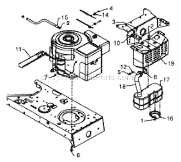 Page K Diagram and Parts List for 13AN698G033 2001 MTD Lawn Tractor