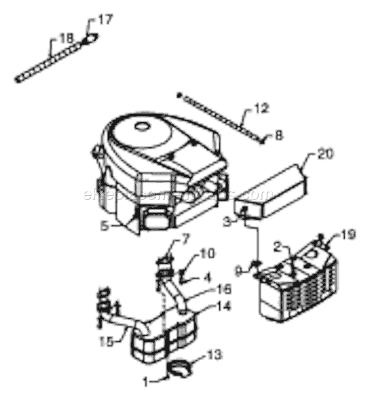 Page N Diagram and Parts List for 13AN698G033 2001 MTD Lawn Tractor