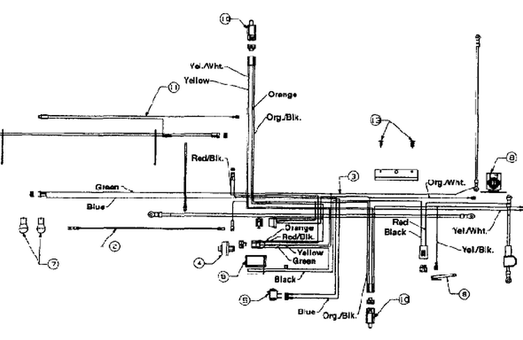 Page G Diagram and Parts List for 13AN698G033 2001 MTD Lawn Tractor