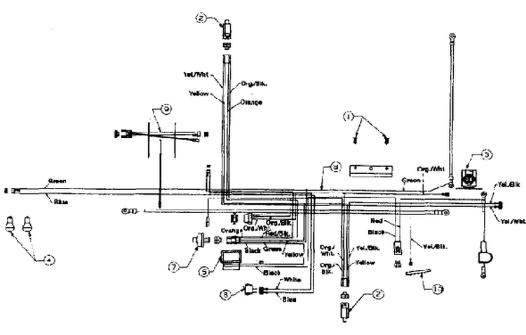 Page I Diagram and Parts List for 13AN698G033 2001 MTD Lawn Tractor