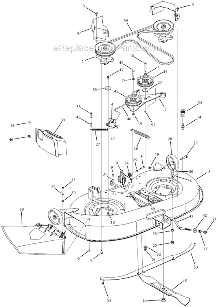 Page B Diagram and Parts List for 13AN772G200  MTD Lawn Tractor