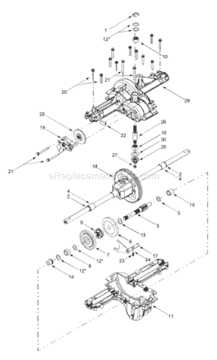 Page I Diagram and Parts List for 13AQ609G033 2003 MTD Lawn Tractor
