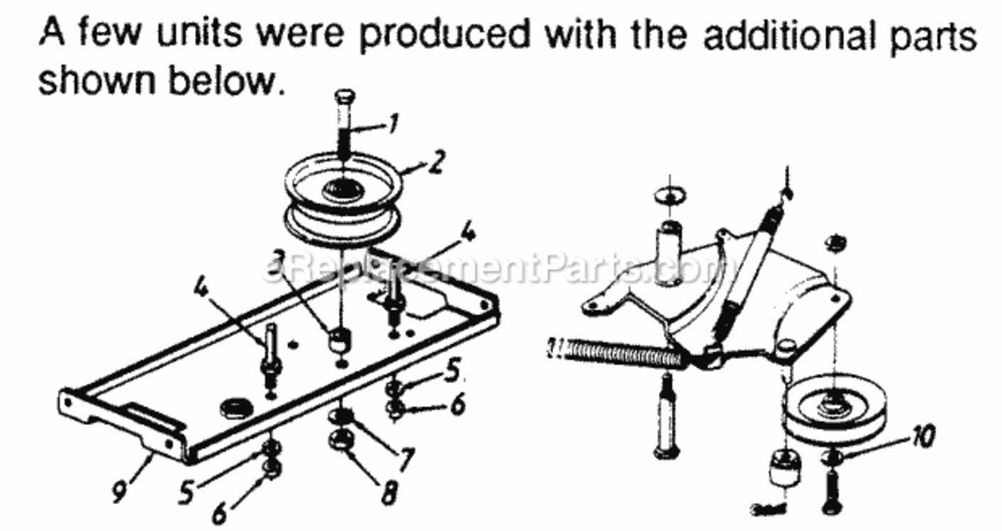 Page H Diagram and Parts List for 141-840H031  MTD Lawn Tractor