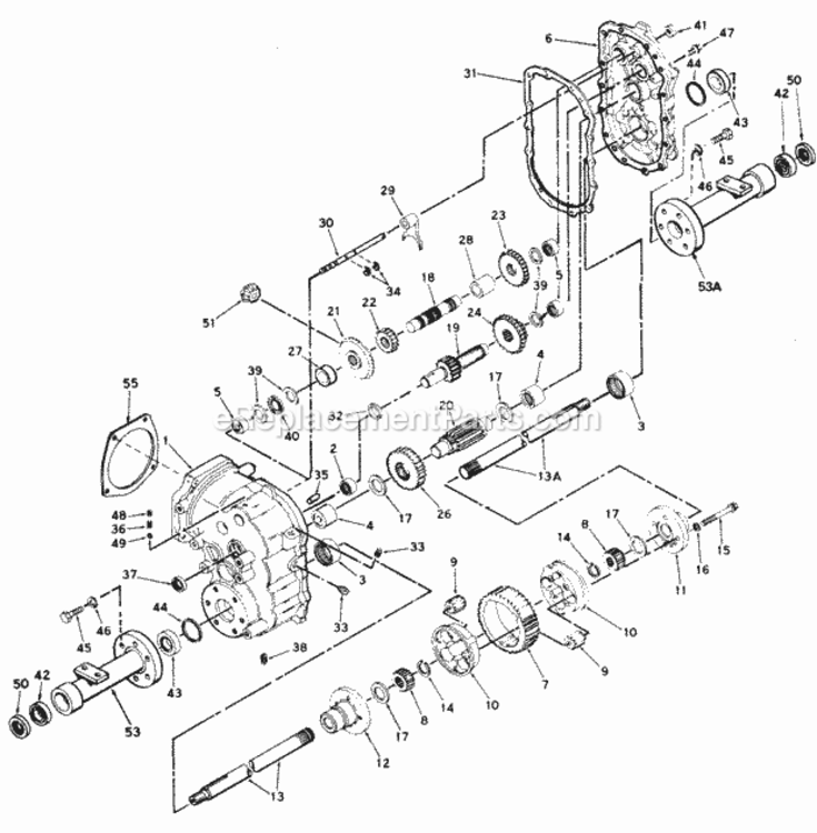 Page H Diagram and Parts List for 141-995-118 GT1850 MTD Lawn Tractor