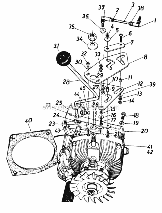 Page I Diagram and Parts List for 147-863-000 1987 MTD Lawn Tractor