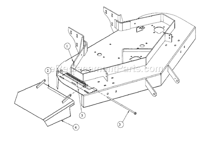 Page C Diagram and Parts List for 1652G 55AE223T195 - 2000 MTD Lawn Mower