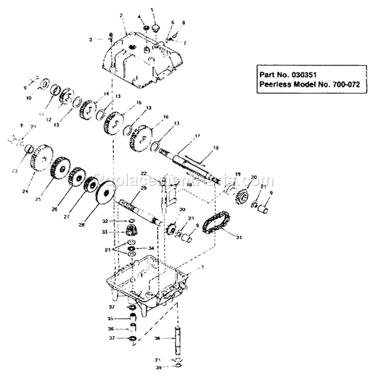 Page D Diagram and Parts List for 1448G 55AE231S195 MTD Lawn Mower