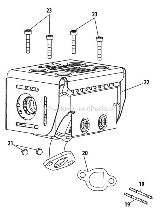 170-C0A-11_Muffler Diagram and Parts List for 170-C0A-11  MTD Engine