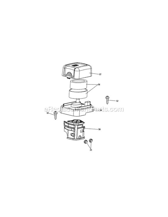 170-C0A_Air_Cleaner_Assembly Diagram and Parts List for 170-C0A  MTD Engine