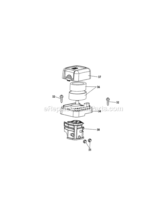 170-L0_Air_Filter Diagram and Parts List for 170-L0  MTD Engine