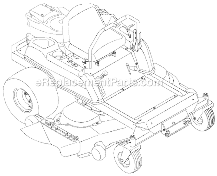 Page I Diagram and Parts List for 17AC2ACG004 RZT-42 2008 MTD Lawn Tractor