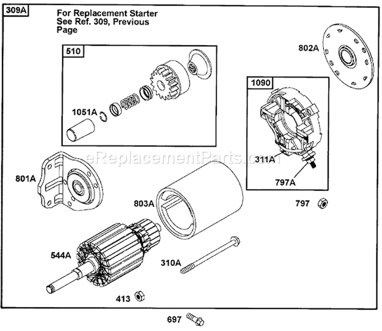 Page N Diagram and Parts List for 1852H 55AF3C5T195 MTD Lawn Mower