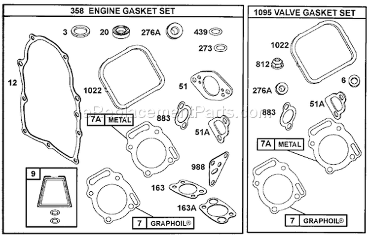 Page V Diagram and Parts List for 1852H 55AF3C5T195 MTD Lawn Mower