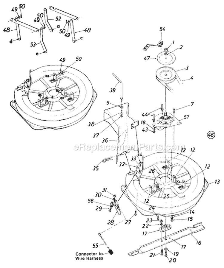 Page A Diagram and Parts List for 190-794-000 1988 MTD Lawn Tractor
