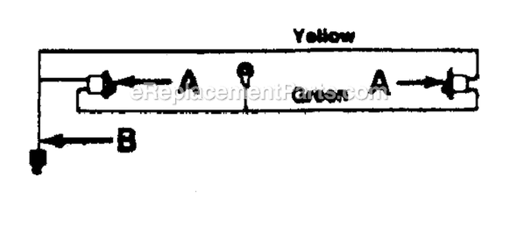 Page B Diagram and Parts List for 190-804-000 1988 MTD Lawn Tractor