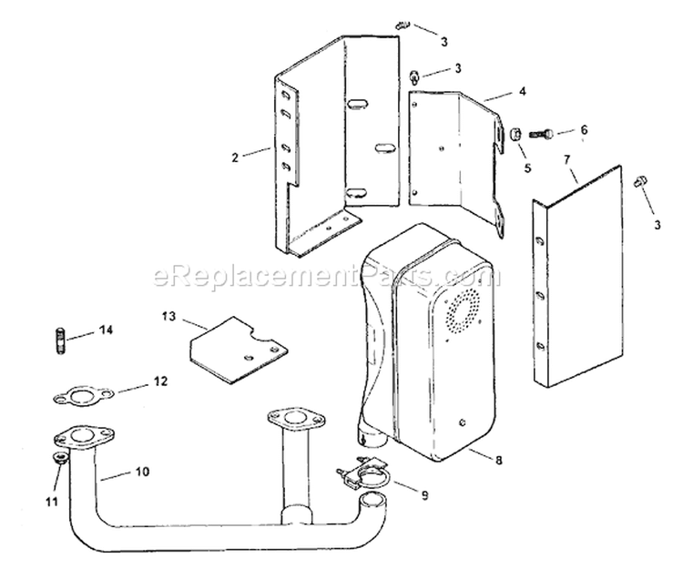 Page L Diagram and Parts List for 2054F 55AF3B6K195 MTD Lawn Mower