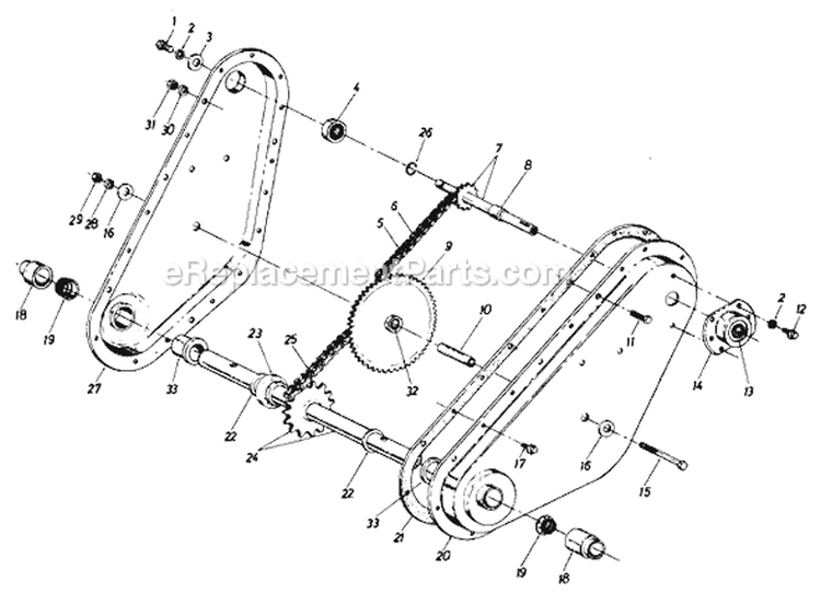 Page A Diagram and Parts List for 210-320-000 1990 MTD Tiller