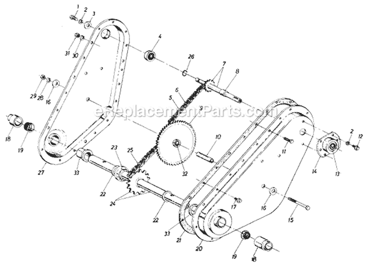 Page A Diagram and Parts List for 211-310-046 1991 MTD Tiller
