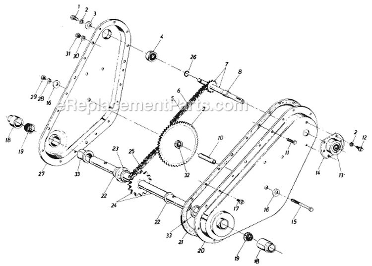 Page A Diagram and Parts List for 211-310-192 1991 MTD Tiller