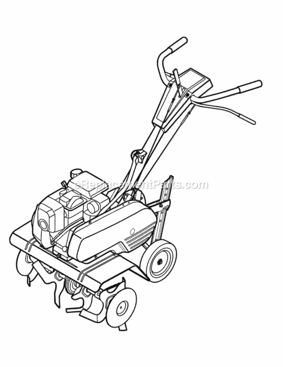 Quick_Reference_21B-39M Diagram and Parts List for 21B-39M5004 2012 MTD Tiller