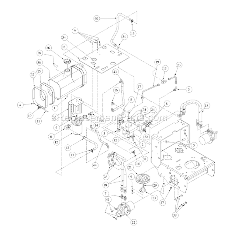Page D Diagram and Parts List for 200H 55AF3B6-195 MTD Lawn Mower