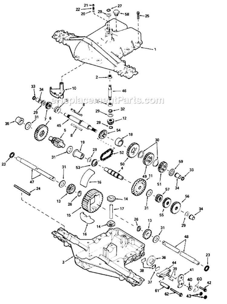 Page O Diagram and Parts List for 246-692-122 1986 MTD Lawn Tractor